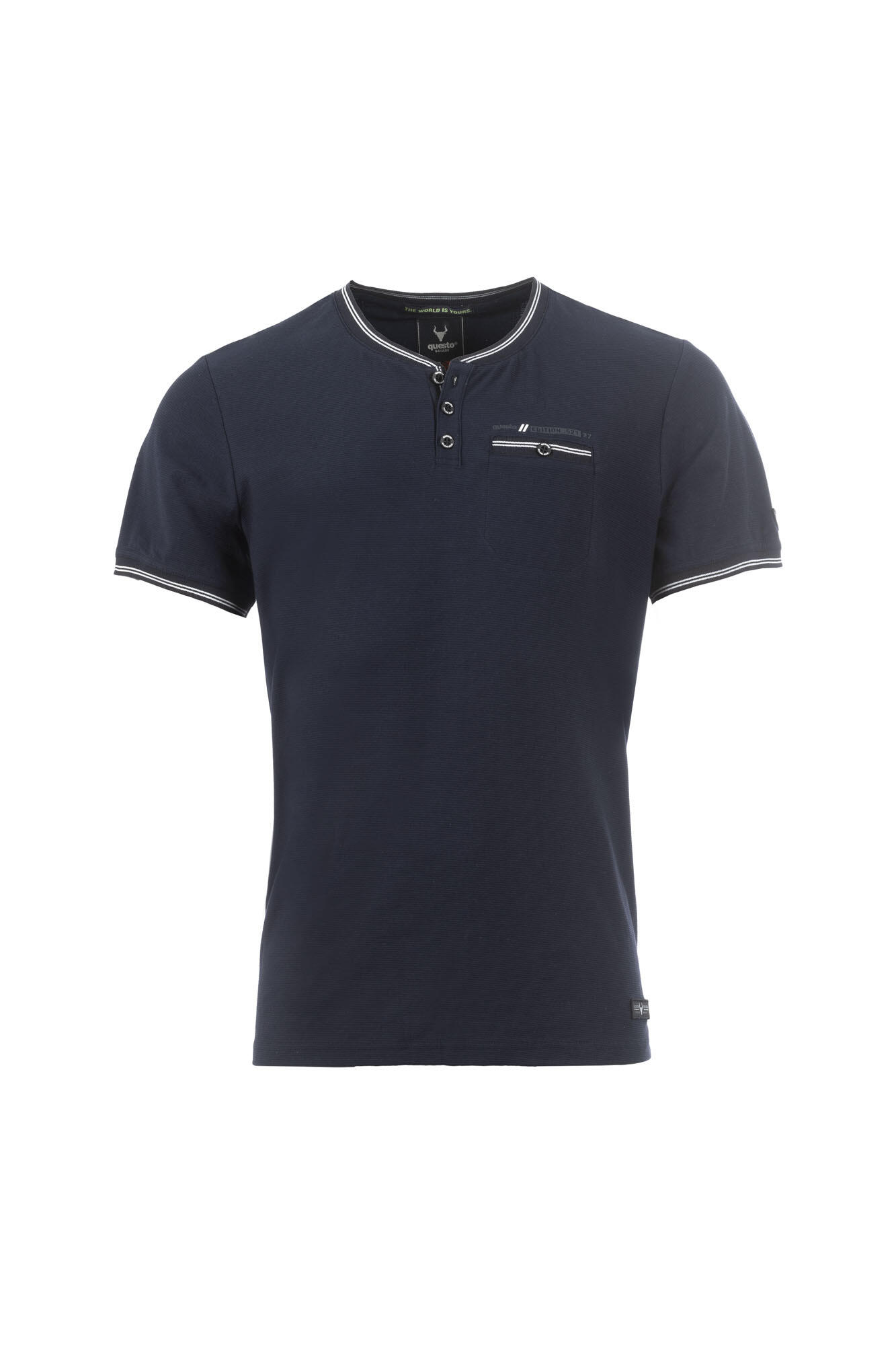 squesto - Shirt 1/2 nautical blue - Gr. - XXL von s'questo