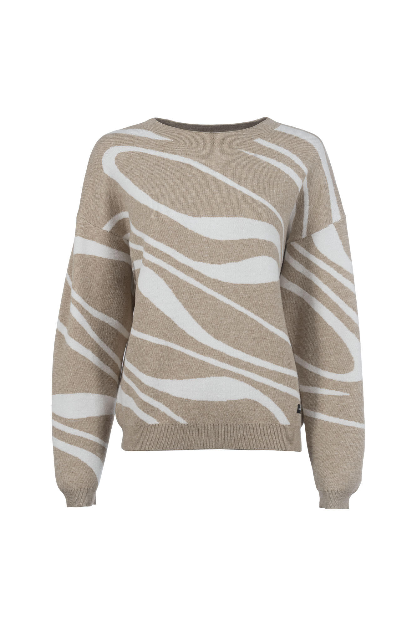 squesto - Strick 1/1 cloudy sand melange - Gr. - 42 von s'questo