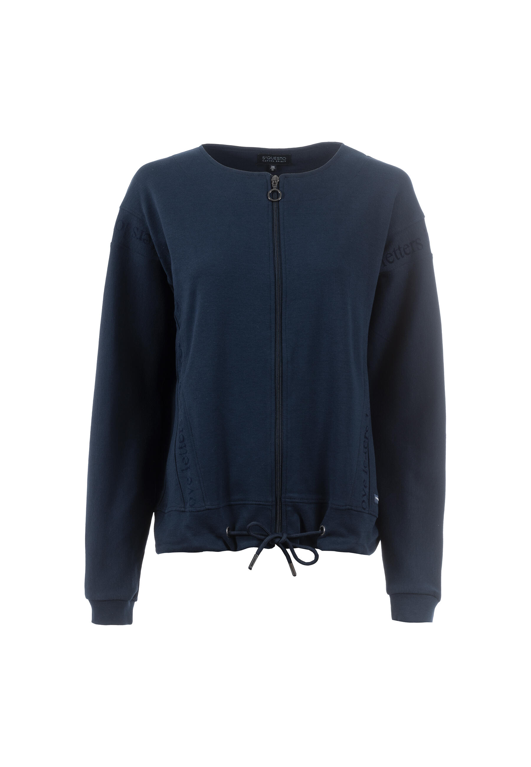 squesto - Sweatjacke navy - Gr. - 38 von s'questo