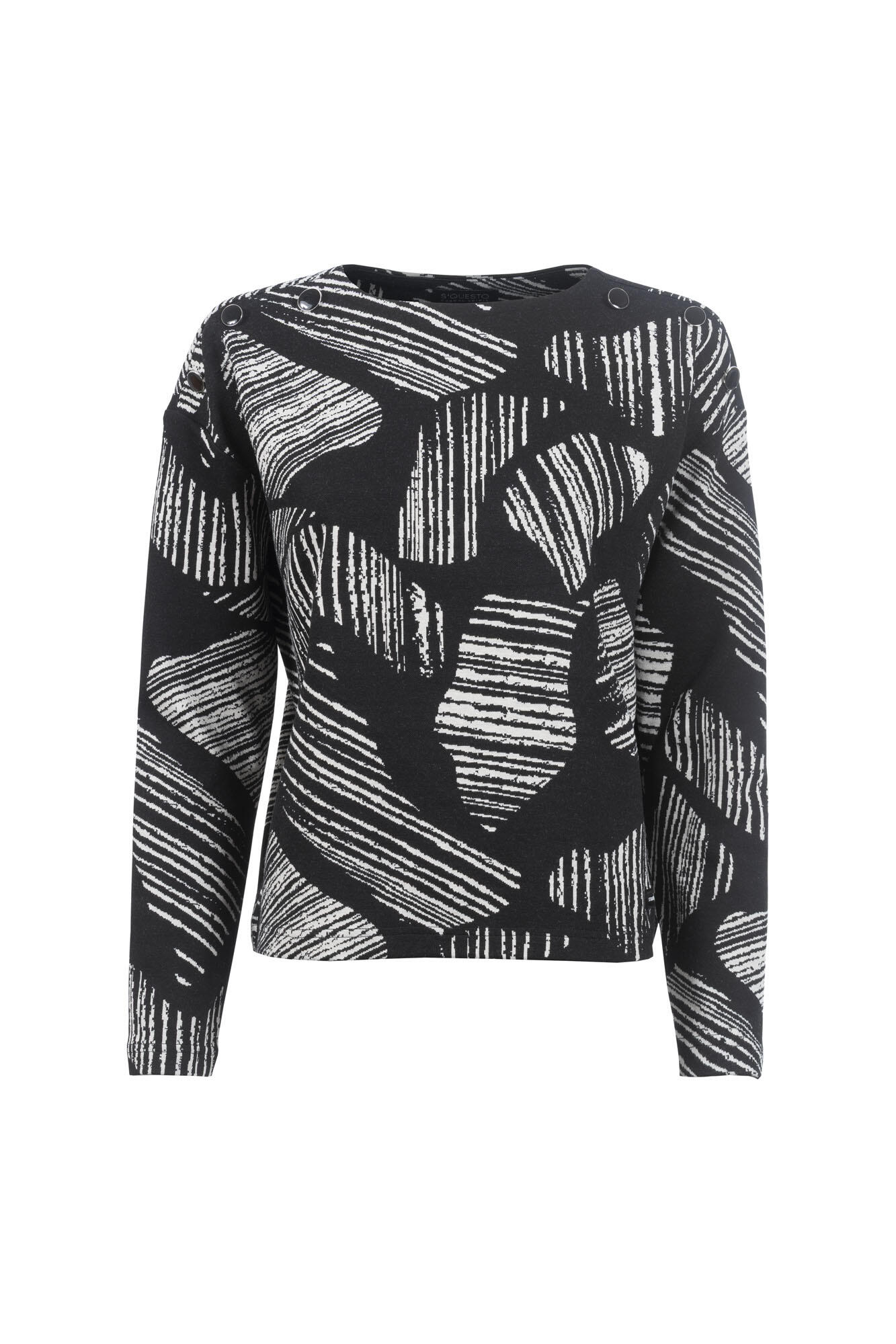 squesto - Sweatshirt 1/1 black - Gr. - 42 von s'questo
