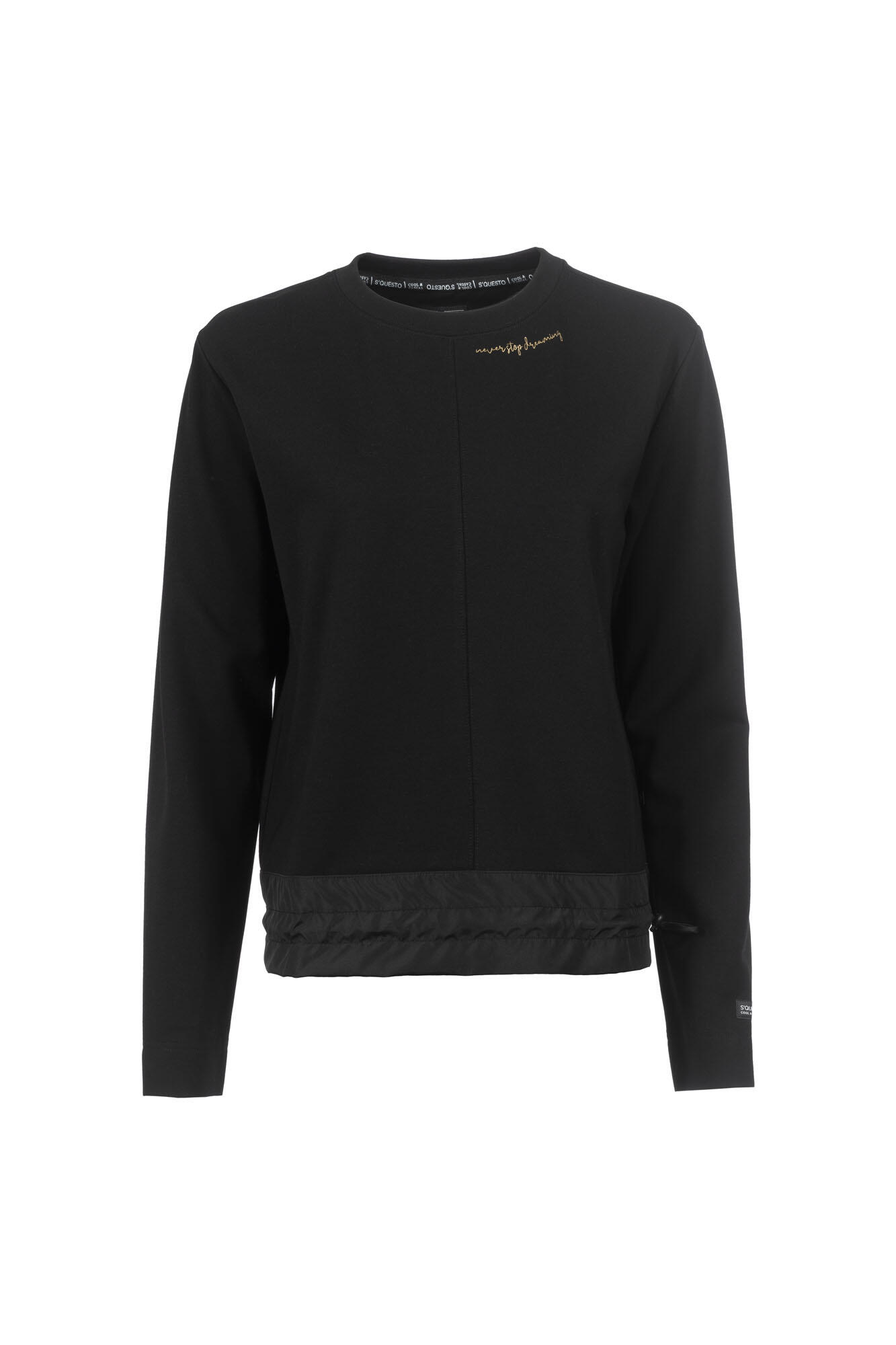 squesto - Sweatshirt 1/1 black - Gr. - 44 von s'questo