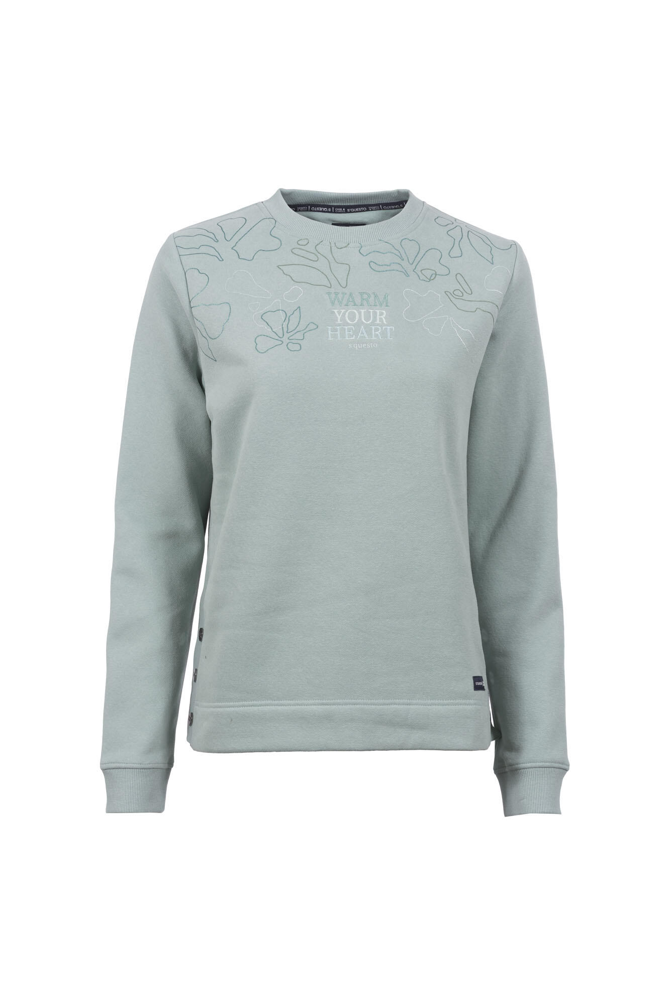 squesto - Sweatshirt 1/1 green tint - Gr. - 36 von s'questo