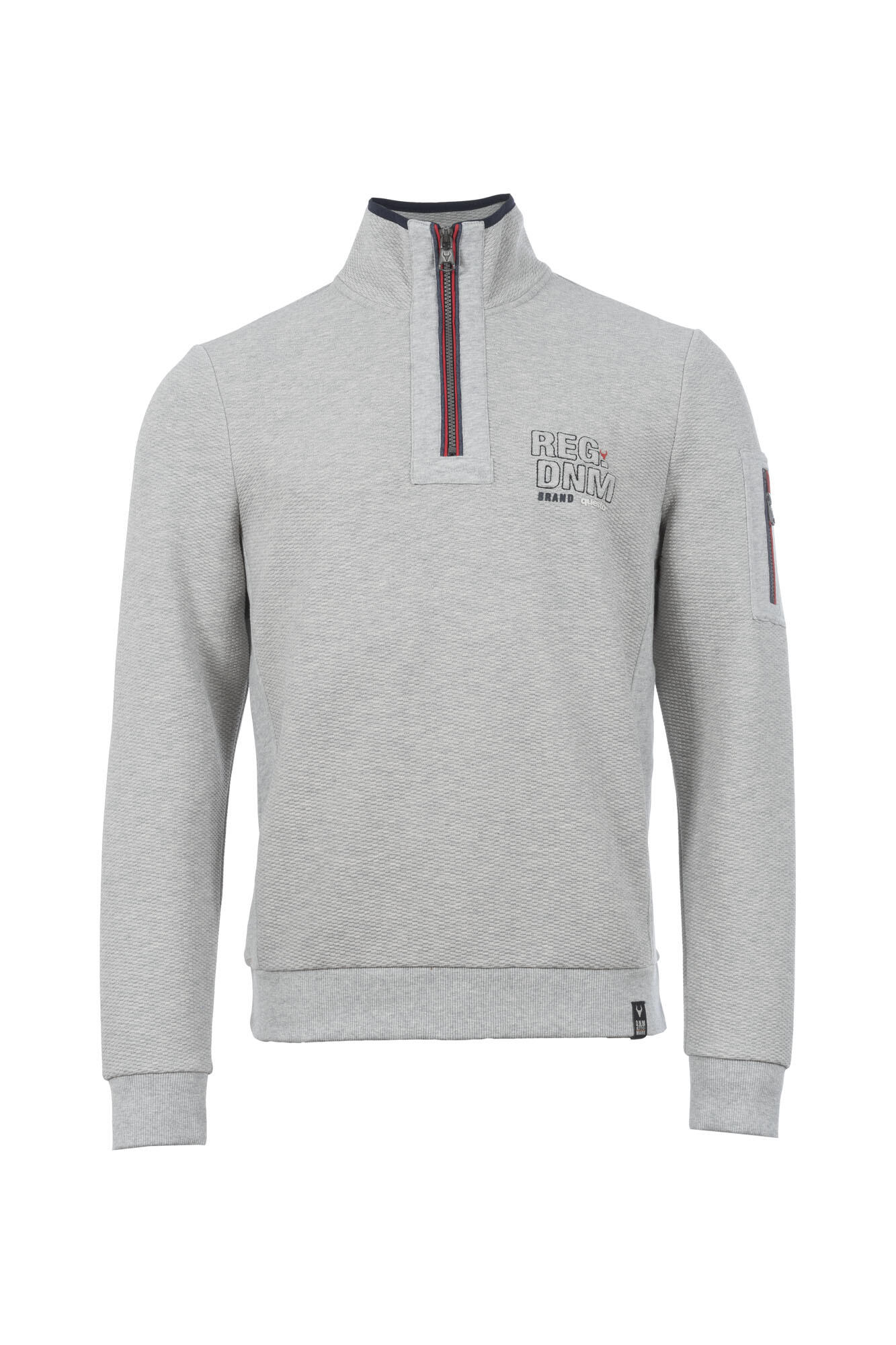 squesto - Sweatshirt grey melange - Gr. - XXL von s'questo