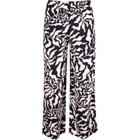 s.Oliver Damen 3/4 Hose navy allover print 34 von s. Oliver