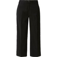 s.Oliver Damen Culotte 7/8 Baumwollhose soft black 38 von s. Oliver