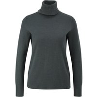 s.Oliver Damen Rollkragen Pullover Basic green 34 von s. Oliver