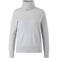 s.Oliver Damen Rollkragen Pullover Basic grey melange 34 von s. Oliver