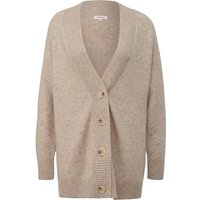 s.Oliver Damen Strickjacke sand brown 38 von s. Oliver