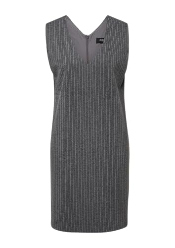 Kleid im A-Shape mit Nadelstreifen dunkelgrau 44 von s.Oliver BLACK LABEL