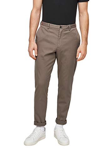 Q/S designed by - s.Oliver Herren 160.10.101.18.180.2057378 Lässige Business-Hose, Brown, 90 von s.Oliver BLACK LABEL