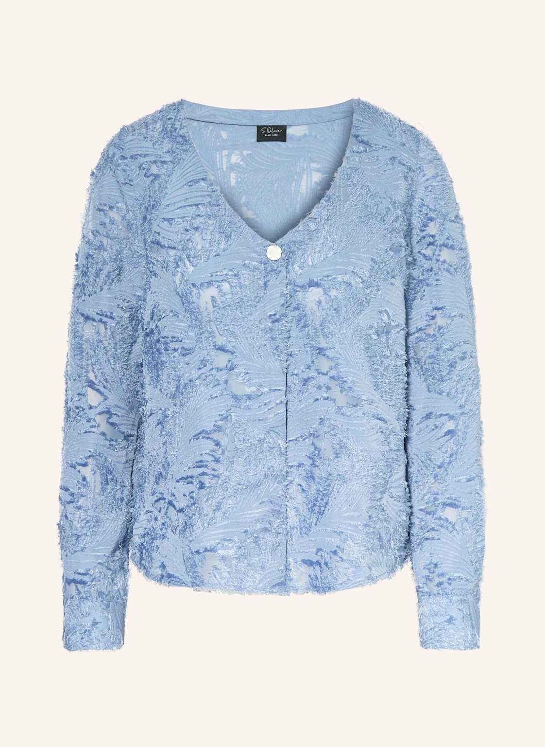 S.Oliver Black Label Blusenshirt blau von s.Oliver BLACK LABEL