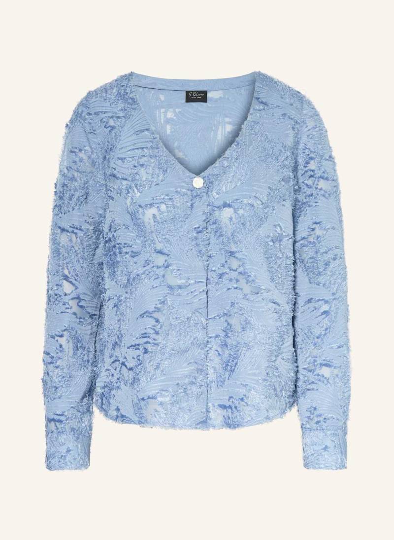 S.Oliver Black Label Blusenshirt blau von s.Oliver BLACK LABEL