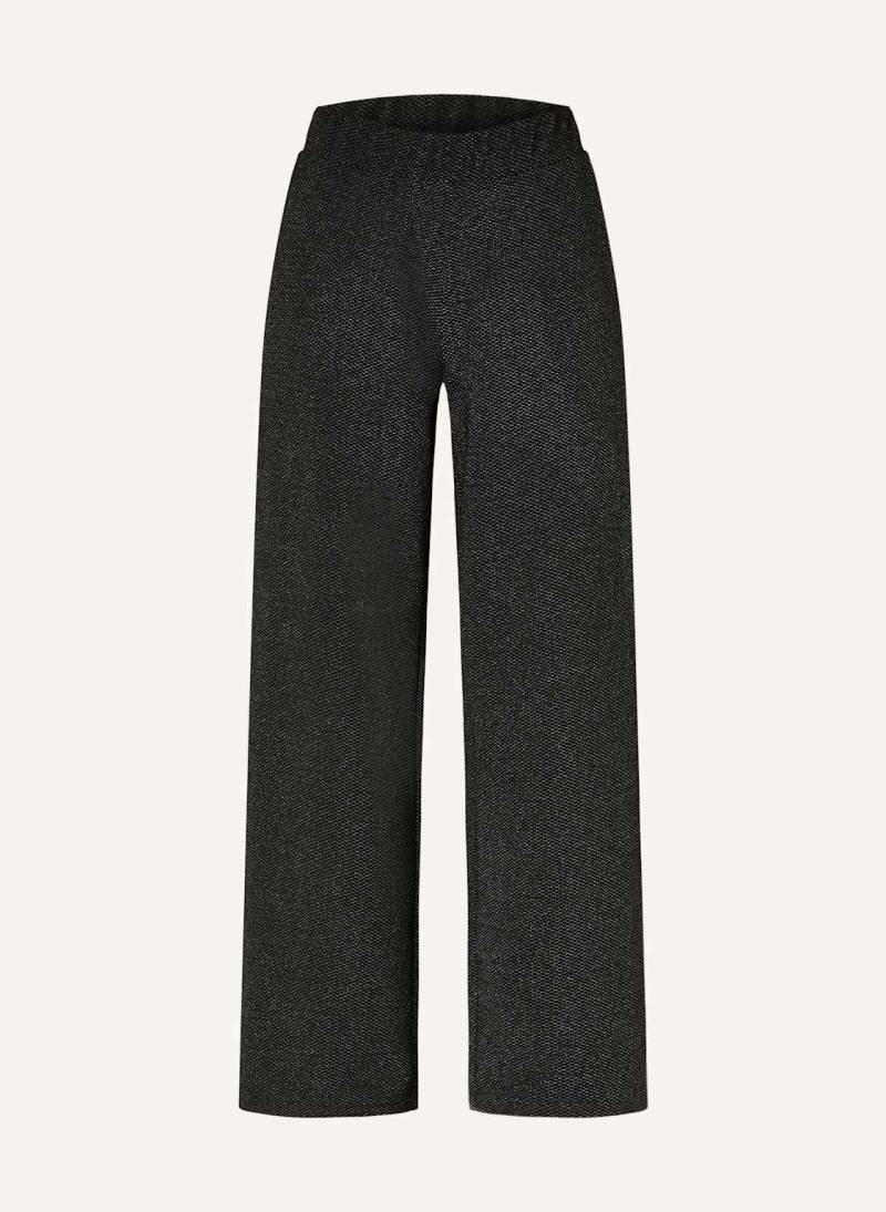 S.Oliver Black Label Hose Mit Glitzergarn schwarz von s.Oliver BLACK LABEL