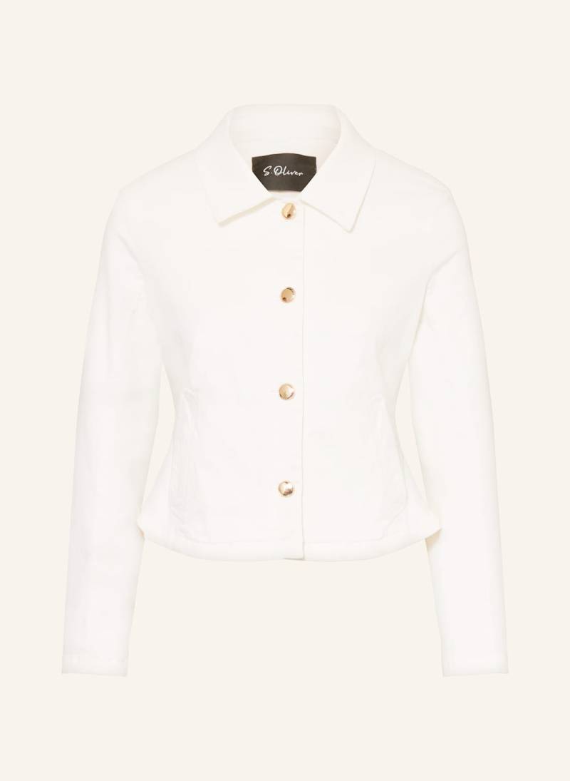 S.Oliver Black Label Jacke weiss von s.Oliver BLACK LABEL