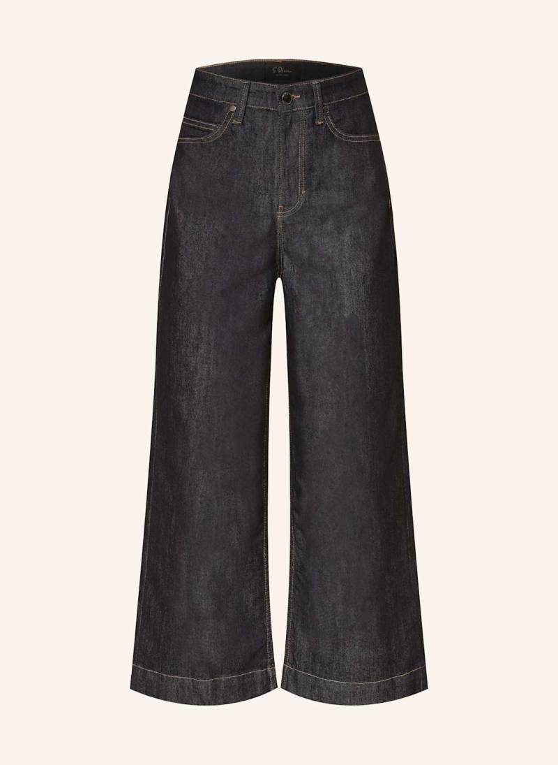 S.Oliver Black Label Jeans-Culotte Suri blau von s.Oliver BLACK LABEL