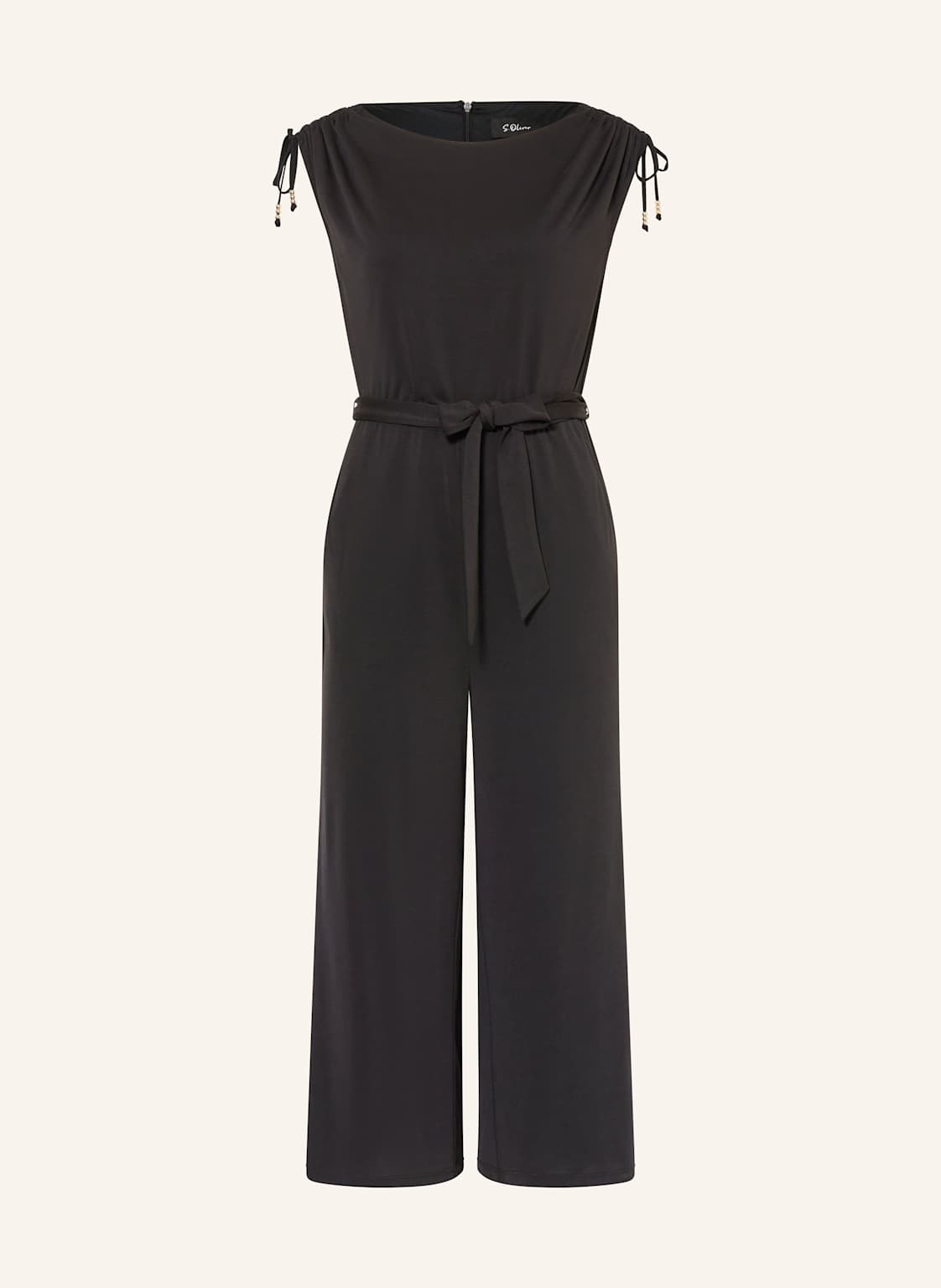 S.Oliver Black Label Jersey-Jumpsuit schwarz S.Oliver Black Label Jersey-Jumpsuit schwarz von s.Oliver BLACK LABEL