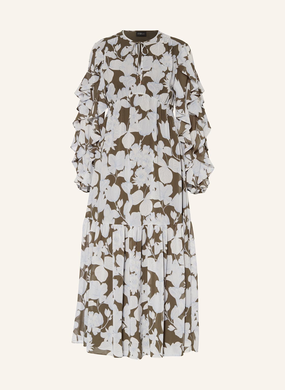S.Oliver Black Label Kleid Mit Volants gruen S.Oliver Black Label Kleid Mit Volants gruen von s.Oliver BLACK LABEL