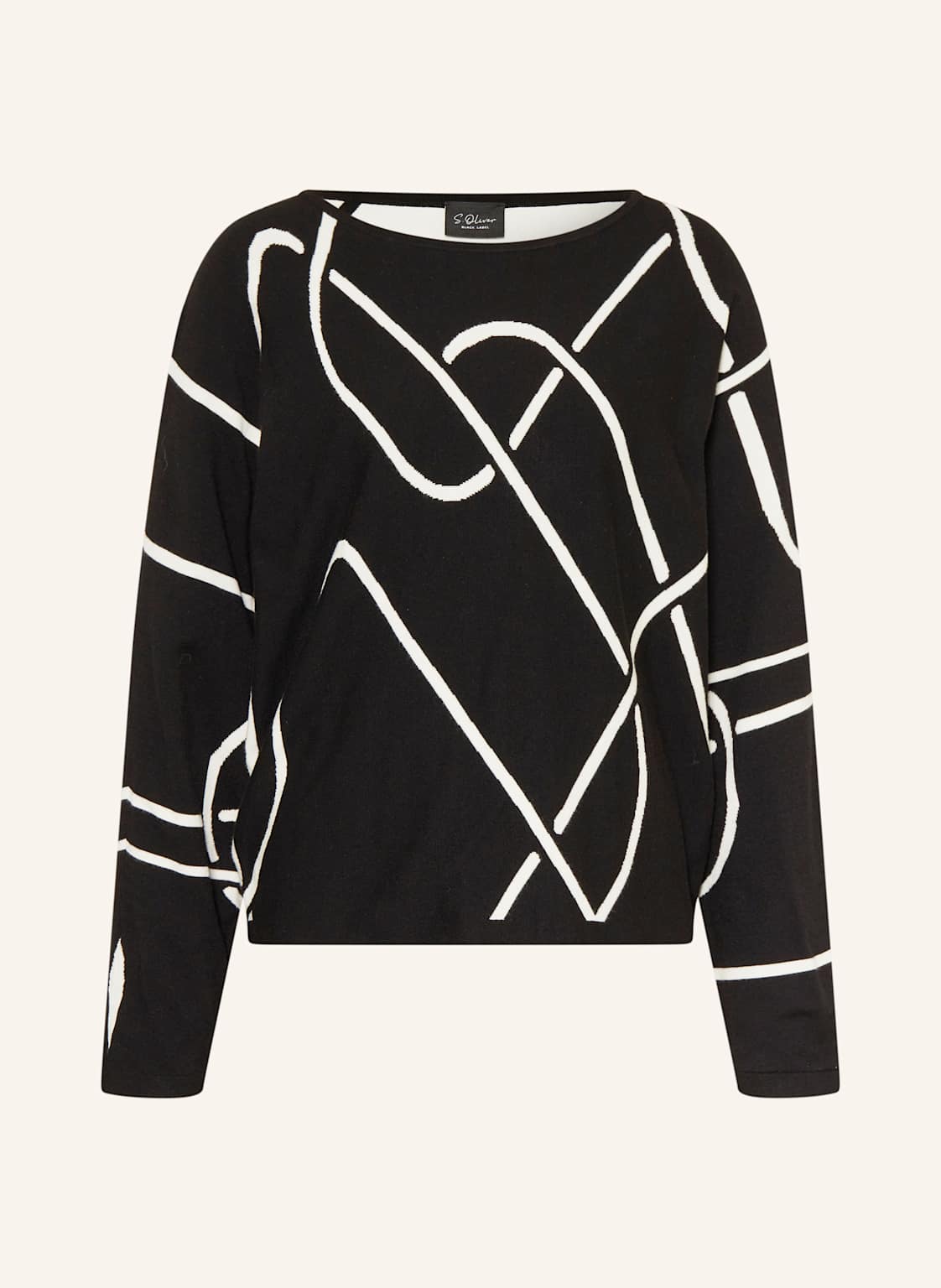 S.Oliver Black Label Pullover schwarz von s.Oliver BLACK LABEL