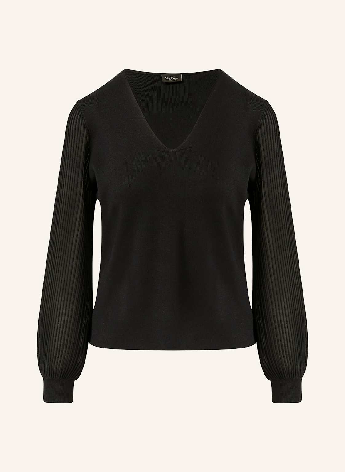 S.Oliver Black Label Pullover schwarz von s.Oliver BLACK LABEL