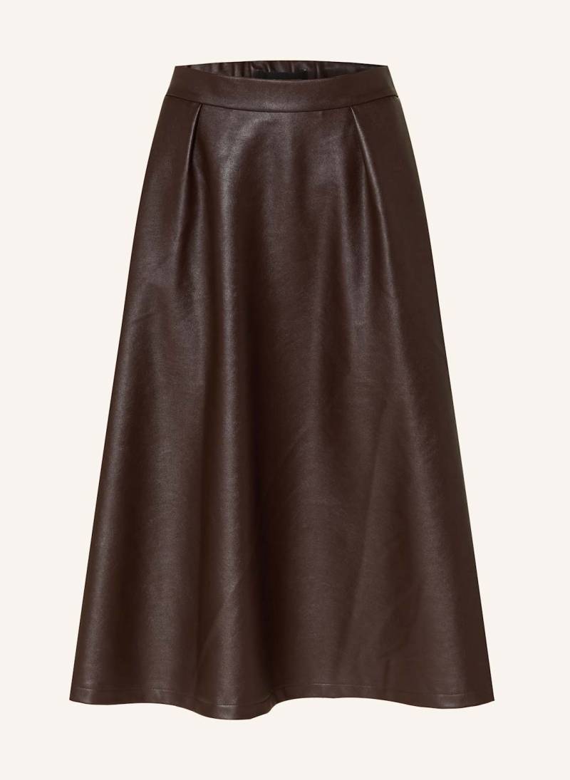 S.Oliver Black Label Rock In Lederoptik braun von s.Oliver BLACK LABEL