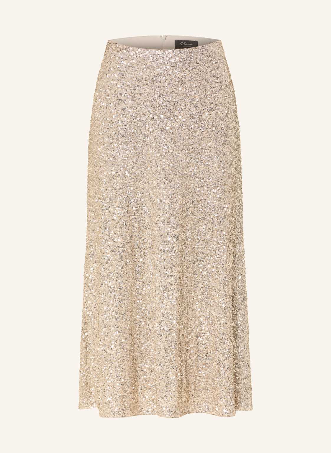 S.Oliver Black Label Rock Mit Pailletten beige von s.Oliver BLACK LABEL