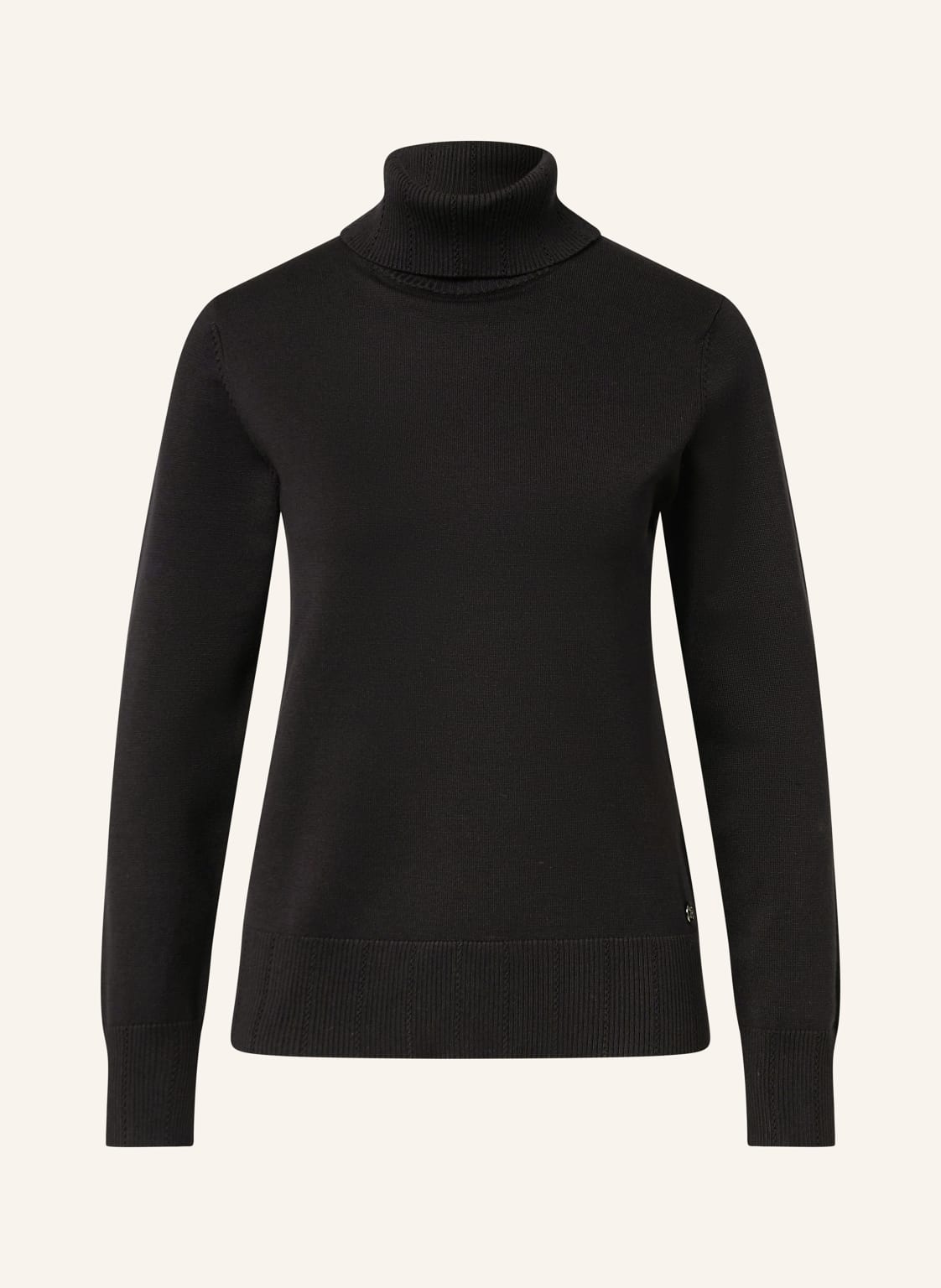S.Oliver Black Label Rollkragenpullover schwarz von s.Oliver BLACK LABEL