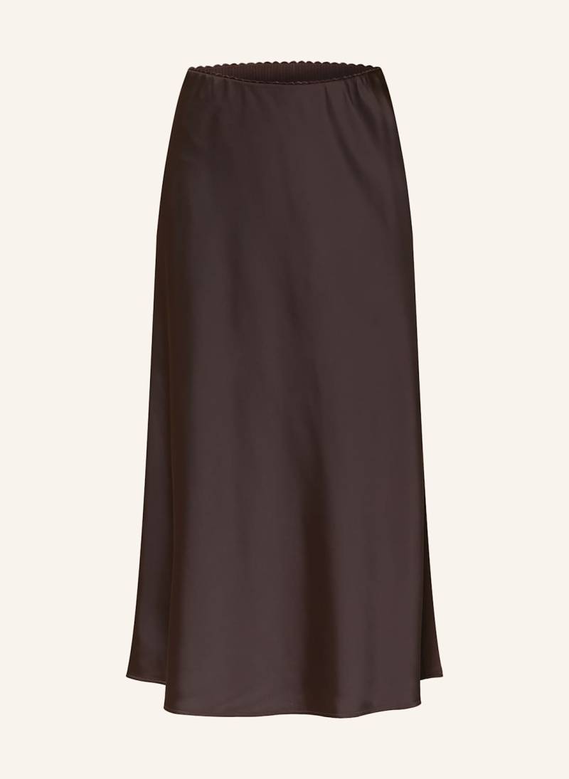 S.Oliver Black Label Satinrock braun von s.Oliver BLACK LABEL