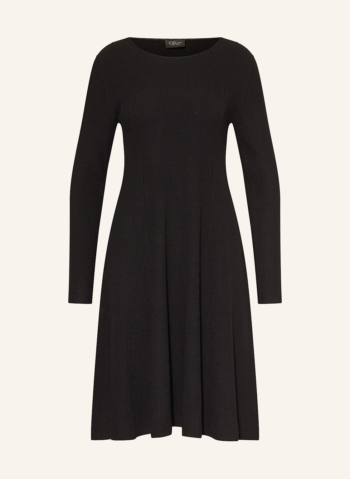 S.Oliver Black Label Strickkleid schwarz von s.Oliver BLACK LABEL