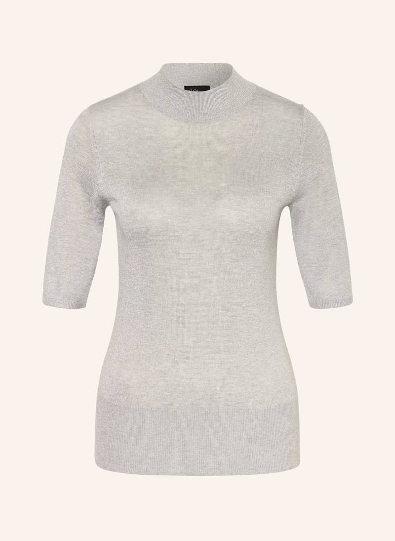 S.Oliver Black Label Strickshirt Mit Glitzergarn silber von s.Oliver BLACK LABEL
