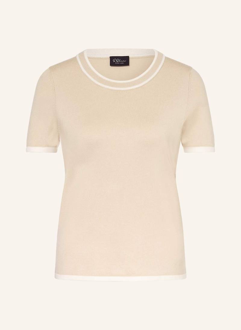 S.Oliver Black Label Strickshirt beige von s.Oliver BLACK LABEL
