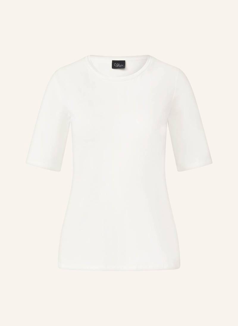 S.Oliver Black Label T-Shirt weiss von s.Oliver BLACK LABEL