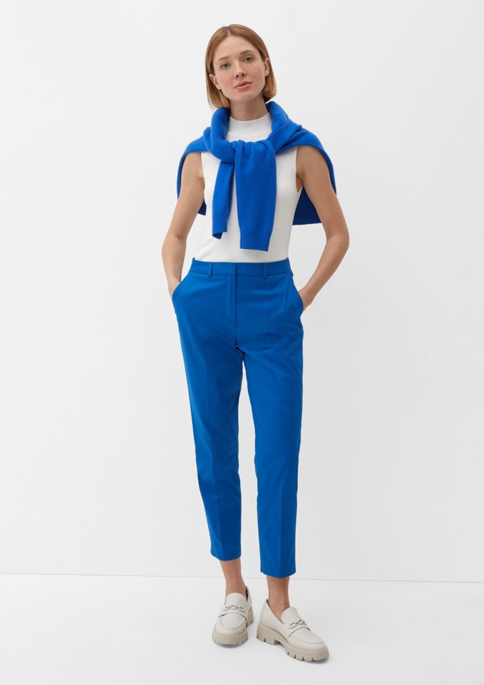 s.Oliver BLACK LABEL 7/8-Hose Chinohose in Ankle-Länge von s.Oliver BLACK LABEL