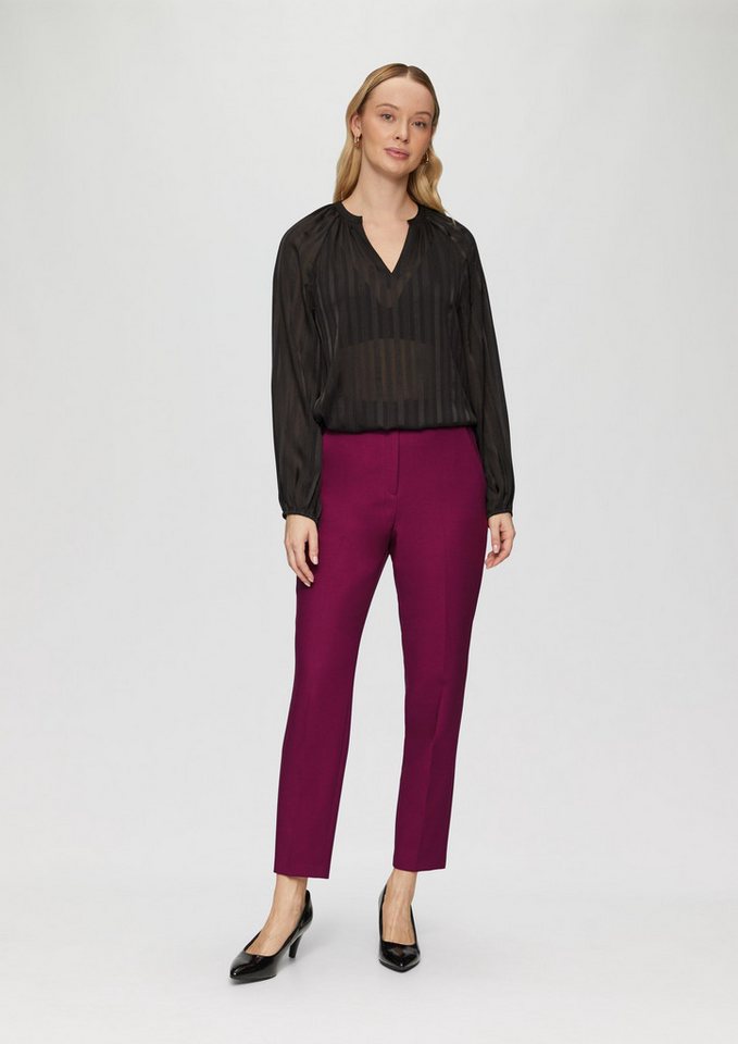 s.Oliver BLACK LABEL 7/8-Hose Slim: Cigarette Pants in Ankle-Länge von s.Oliver BLACK LABEL