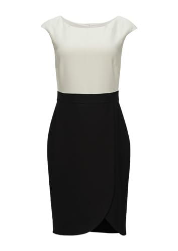 s.Oliver BLACK LABEL Ärmelloses Etuikleid aus Viskosemix schwarz 42 von s.Oliver BLACK LABEL