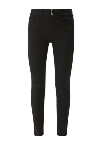 s.Oliver BLACK LABEL Ankle-Jeans Izabell/Skinny Fit/High Rise/Skinny Leg schwarz 44/32 von s.Oliver BLACK LABEL