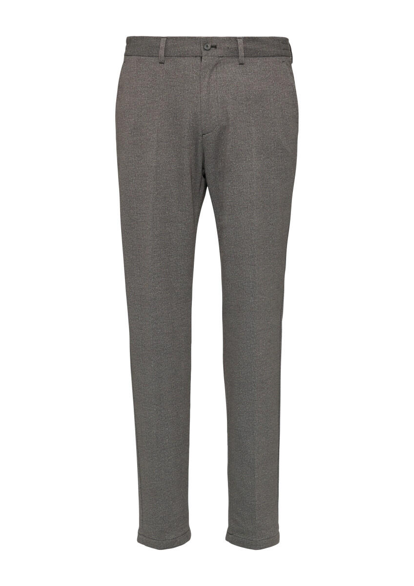 s.Oliver BLACK LABEL - Anzughose aus Doubleface-Jersey grau - Gr. - 50 von s.Oliver BLACK LABEL