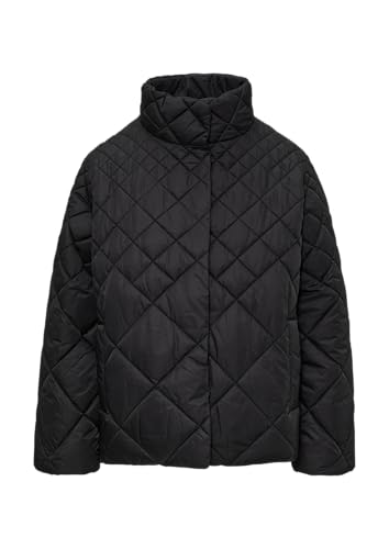 s.Oliver BLACK LABEL Ausgestellte Steppjacke mit Stehkragen schwarz 34 von s.Oliver BLACK LABEL