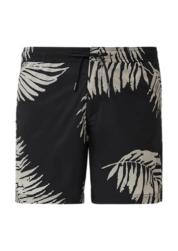 s.Oliver BLACK LABEL Badeshorts mit Eingrifftaschen und Reißverschluss schwarz L von s.Oliver BLACK LABEL