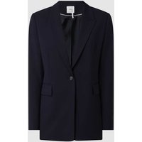 s.Oliver BLACK LABEL Blazer aus Viskosemischung in Marine, Größe 34 von s.Oliver BLACK LABEL