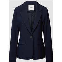 s.Oliver BLACK LABEL Blazer mit Knopfverschluss in Marine, Größe 34 von s.Oliver BLACK LABEL