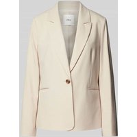 s.Oliver BLACK LABEL Blazer mit Reverskragen in Sand, Größe 38 von s.Oliver BLACK LABEL