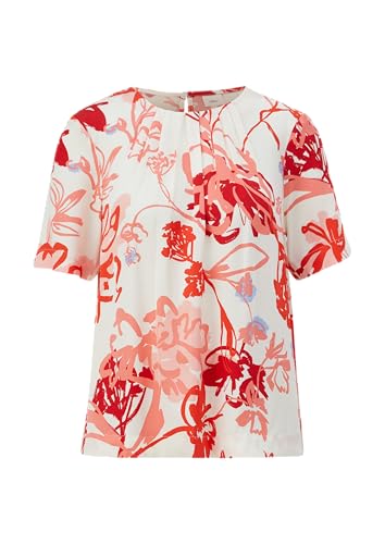 s.Oliver BLACK LABEL Bluse Kurzarm mit Allover Print, 02a2, 36 von s.Oliver BLACK LABEL