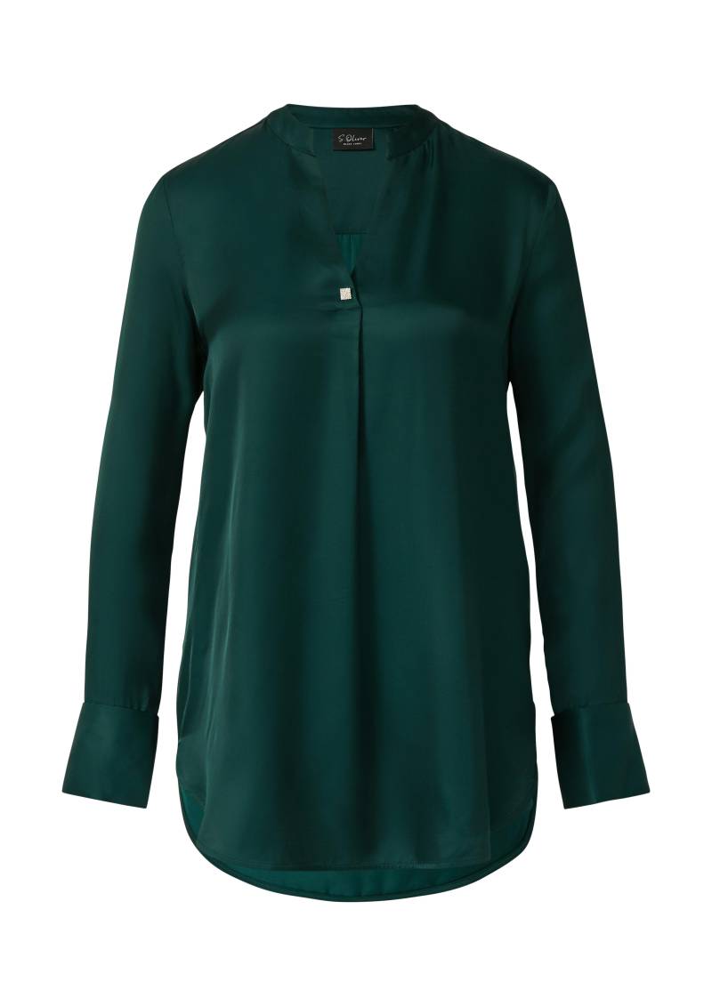 s.Oliver BLACK LABEL - Bluse petrol - Gr. - 44 von s.Oliver BLACK LABEL