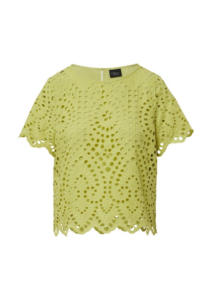 s.Oliver BLACK LABEL Blusentop Bluse - Regular Fit von s.Oliver BLACK LABEL