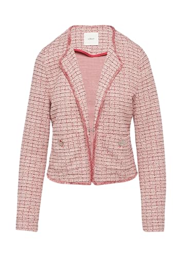 s.Oliver BLACK LABEL Bouclé-Jacke mit Fransen pink 42 s.Oliver BLACK LABEL Bouclé-Jacke mit Fransen pink 42 von s.Oliver BLACK LABEL
