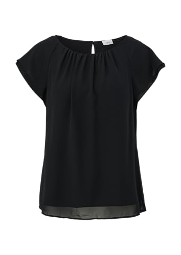 s.Oliver BLACK LABEL Damen 2148126 Chiffon Bluse, Black 9999, 34 s.Oliver BLACK LABEL Damen 2148126 Chiffon Bluse, Black 9999, 34 von s.Oliver BLACK LABEL