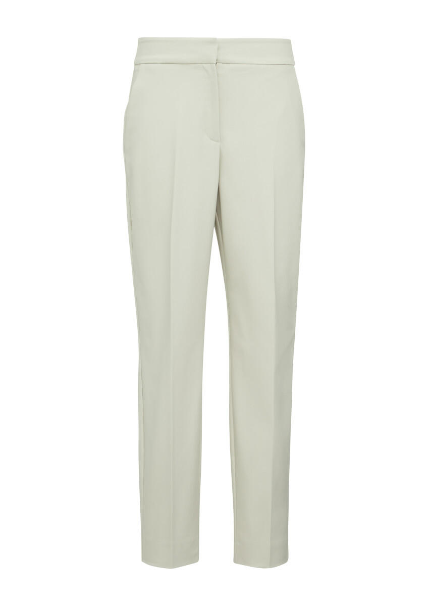 s.Oliver BLACK LABEL - Cigarette-Pants im Slim Fit beige - Gr. - 40 von s.Oliver BLACK LABEL