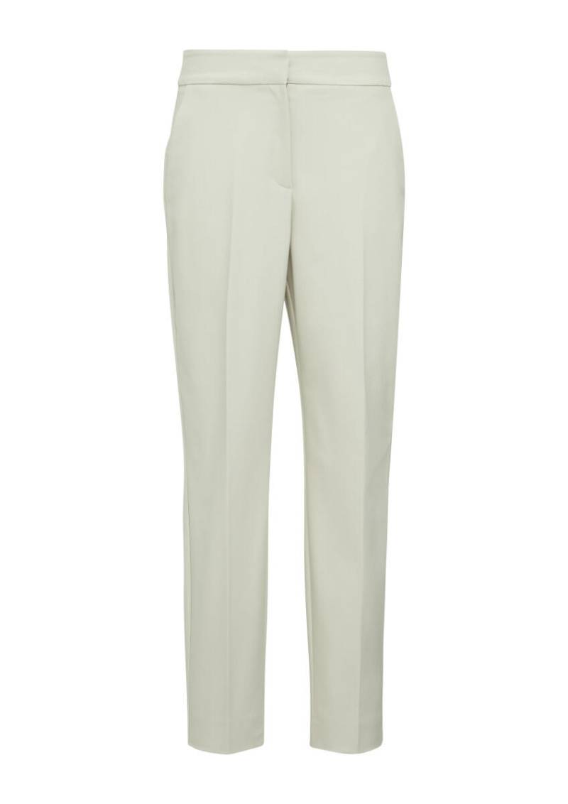 s.Oliver BLACK LABEL - Cigarette-Pants im Slim Fit beige - Gr. - 40 von s.Oliver BLACK LABEL