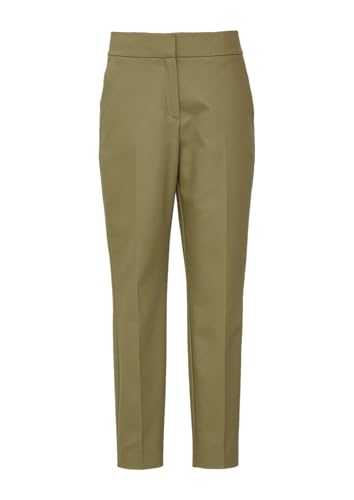 s.Oliver BLACK LABEL Cigarette-Pants im Slim Fit mit Elastikeinsatz olivgrün 44 von s.Oliver BLACK LABEL