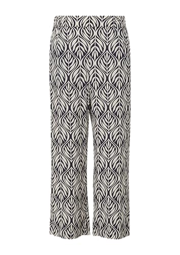 s.Oliver BLACK LABEL Culotte aus Viskose mit All-Over-Print Navy 36 von s.Oliver BLACK LABEL